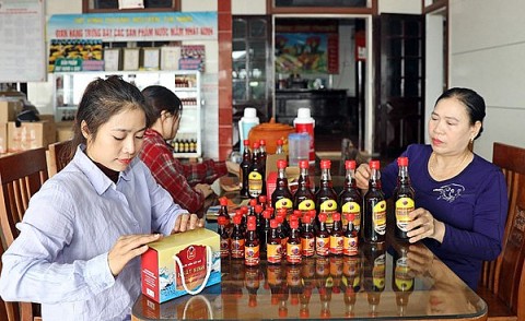 Các cơ sở OCOP Hà Tĩnh khẳng định vị thế trên thị trường