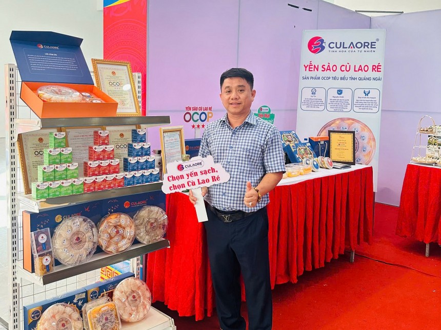 Ông Phan Thanh Tùng, Giám đốc Công ty TNHH XNK Yến sào Cù Lao Ré