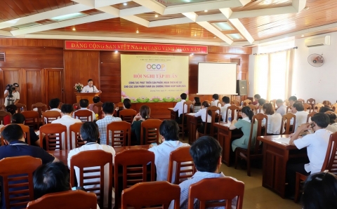 Trang bị kiến thức phát triển sản phẩm tham gia chương trình OCOP