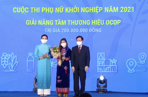 Phụ nữ khởi nghiệp nâng tầm thương hiệu sản phẩm OCOP